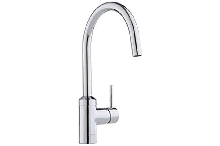 Kludi Spültisch-Einhebelmischer Bozz mit schwenkbarem Auslauf, verchromt, 428030576
