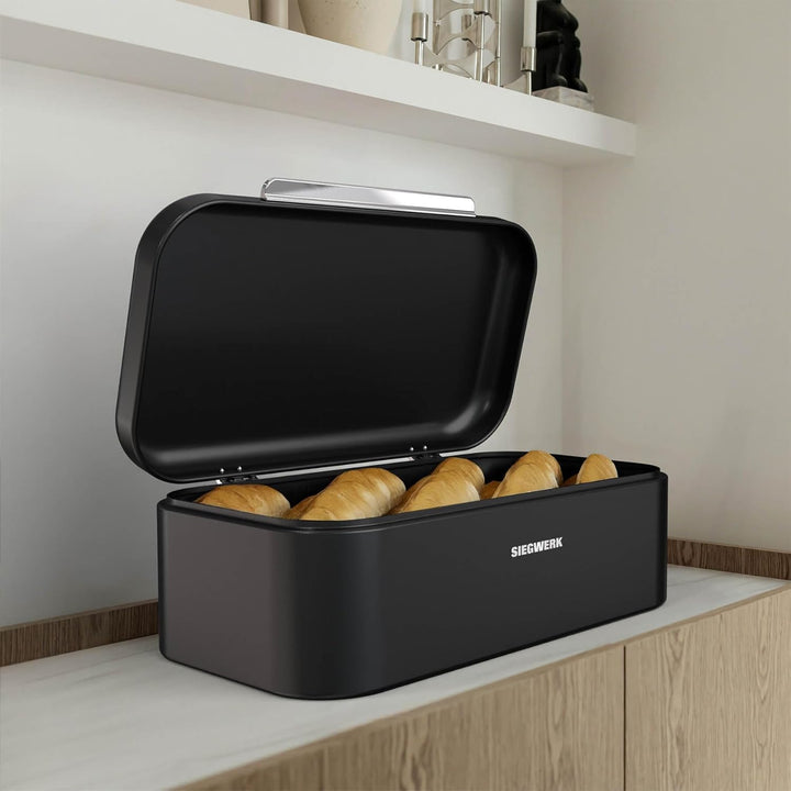 Design-Brotkasten PANOVA - Der Klassiker unter den Brotkasten - schwere, hochwertige Qualität - Korp