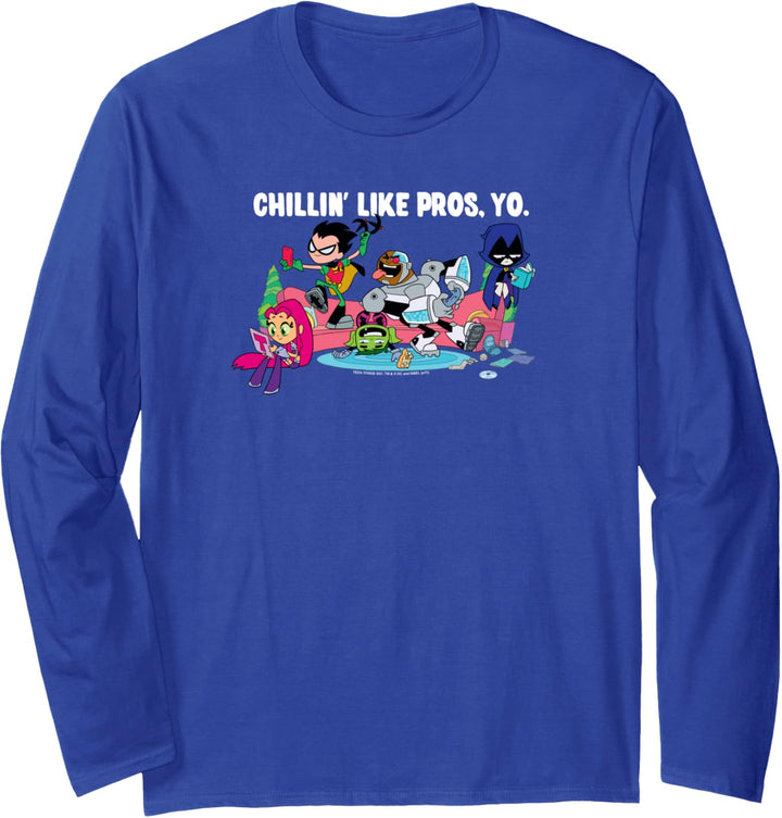 Teen Titans Go! Like Pros Yo Langarmshirt