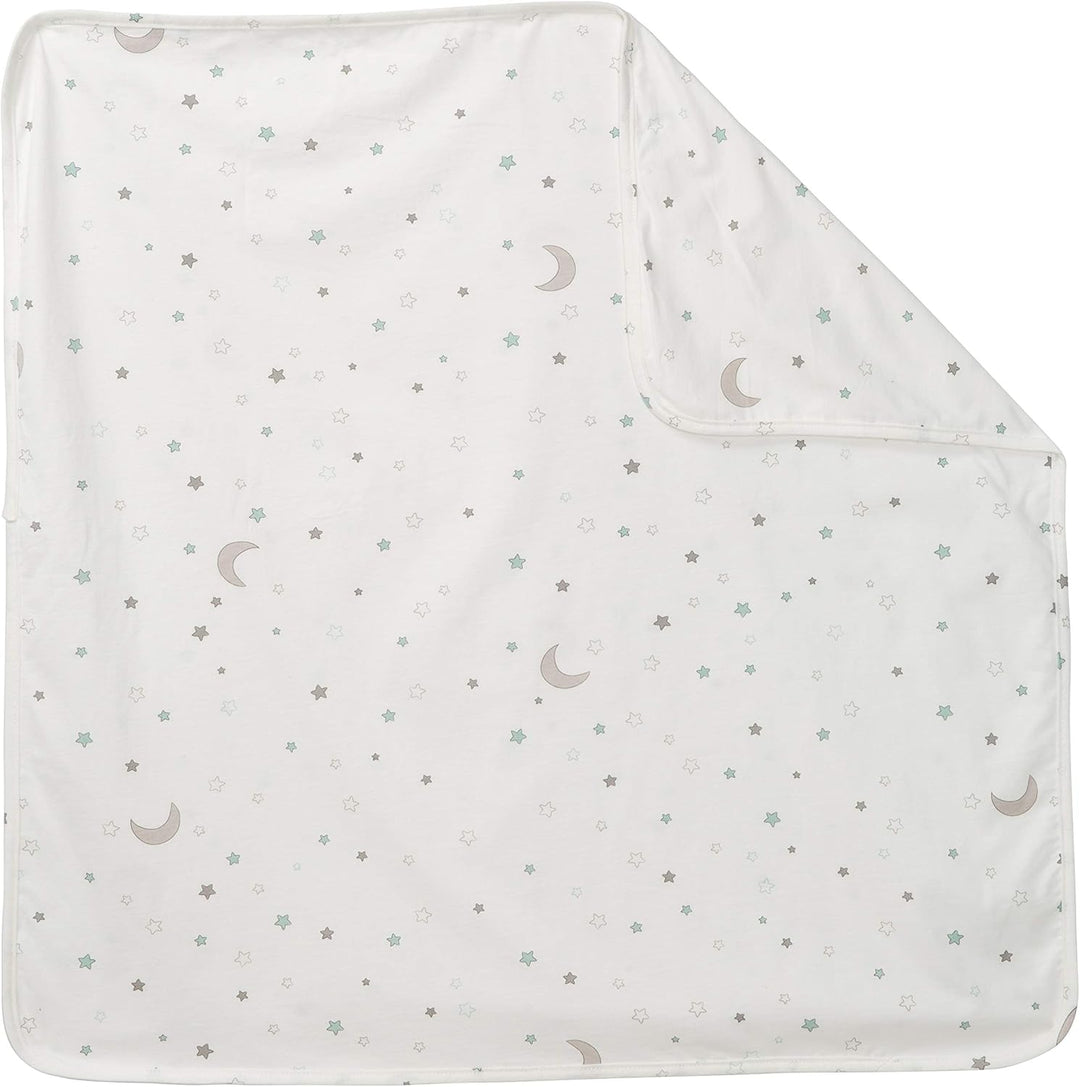 roba Babydecke Sternenzauber - 80 x 80 cm - Jerseydecke aus Baumwolle für Mädchen & Jungen - Kinderw