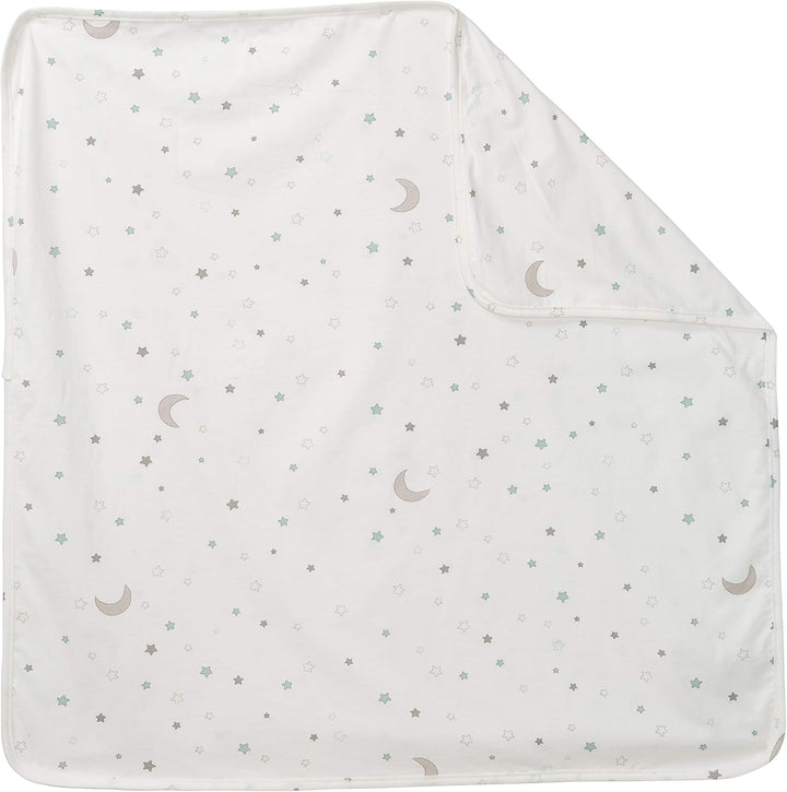 roba Babydecke Sternenzauber - 80 x 80 cm - Jerseydecke aus Baumwolle für Mädchen & Jungen - Kinderw