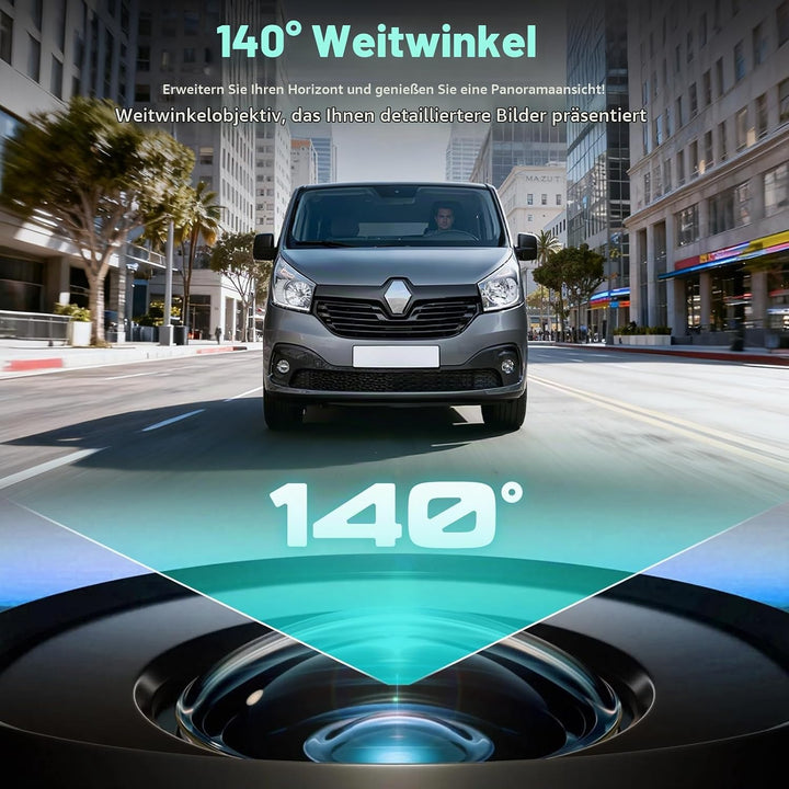 Rückfahrkamera für FIAT Ducato 3/Peugeot Boxer/Citroen Jumper 2006-2017 Drittes Bremslicht Kamera mi