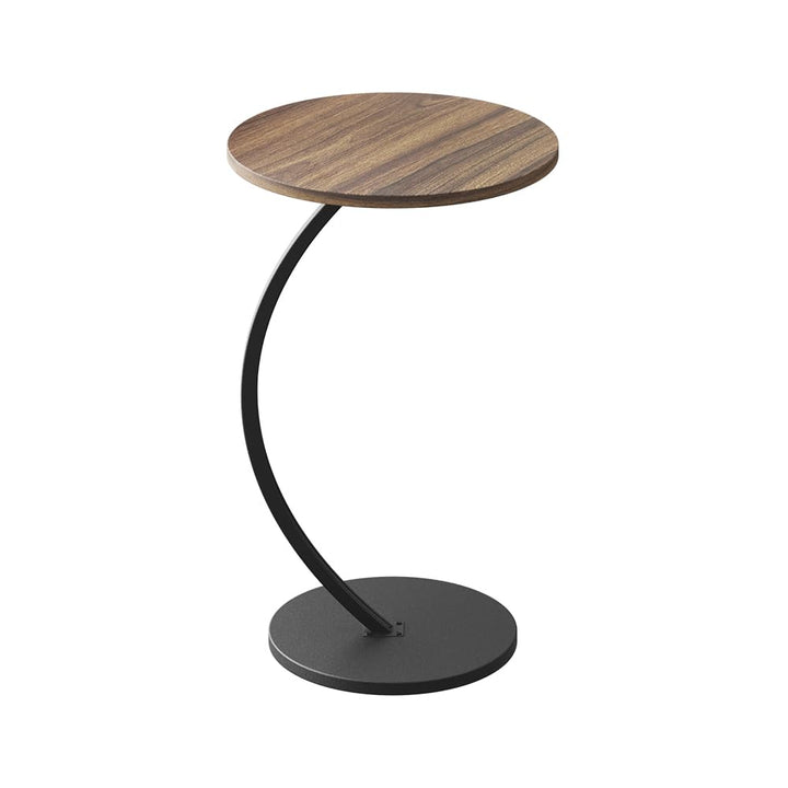 Vicco Beistelltisch Alvio, Braun, 40 x 60 cm, als Ablagefläche für Wohnzimmer oder Schlafzimmer eins