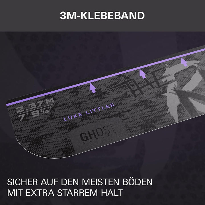 Target Darts Luke Littler Ghost Series Oche Throw Line – “The Nuke” Dart-Wurflinienmarkierung für St