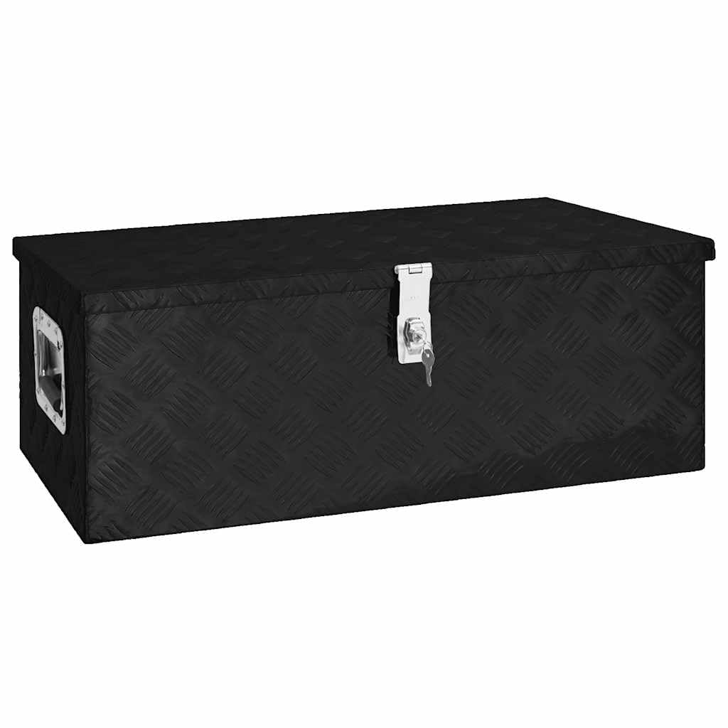 vidaXL Aufbewahrungsbox Aluminiumkoffer Aluminiumbox Lagerbox Lagerkiste Transportkoffer Transportki