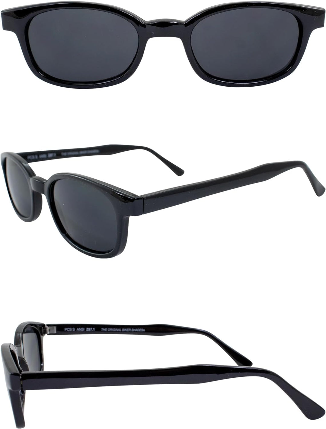 Pacific Coast Sunglasses X-kd's 1120 Sonnenbrille, Dunkelgrau