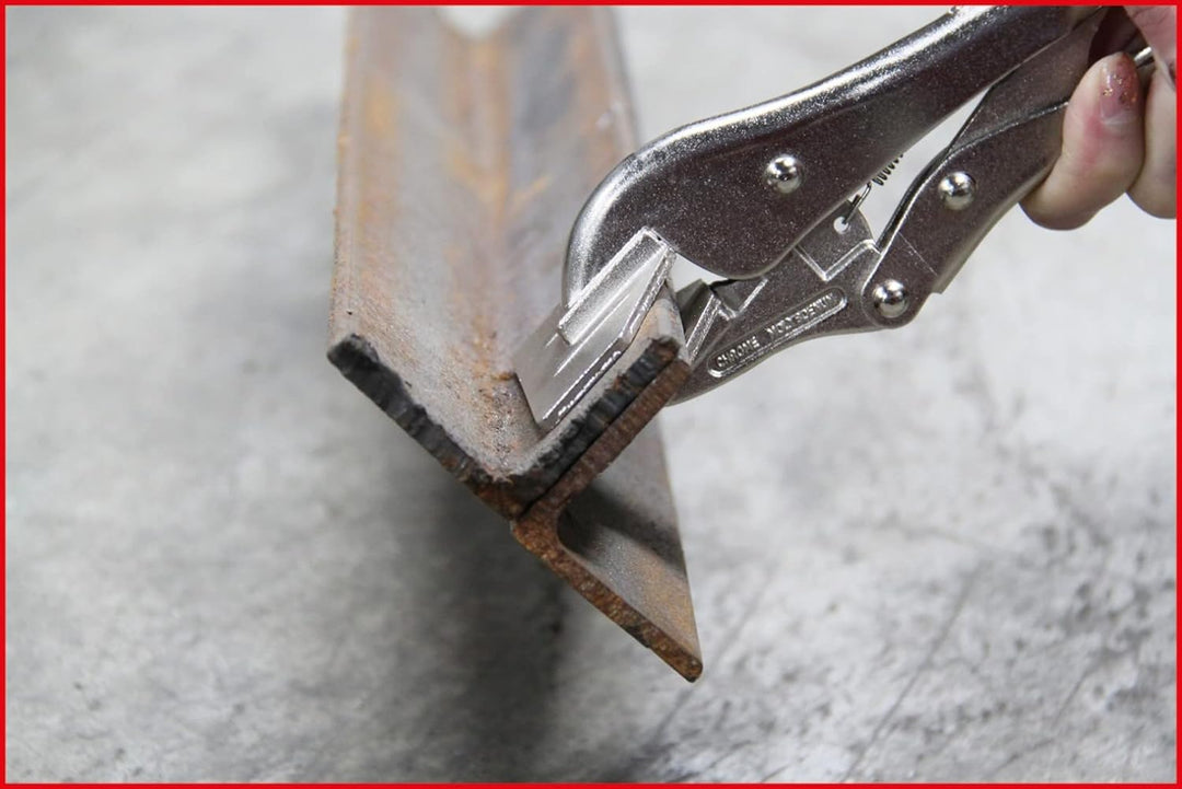 KS Tools 115.1076 Breitmaul-Flachbacken-Gripzange, 205mm