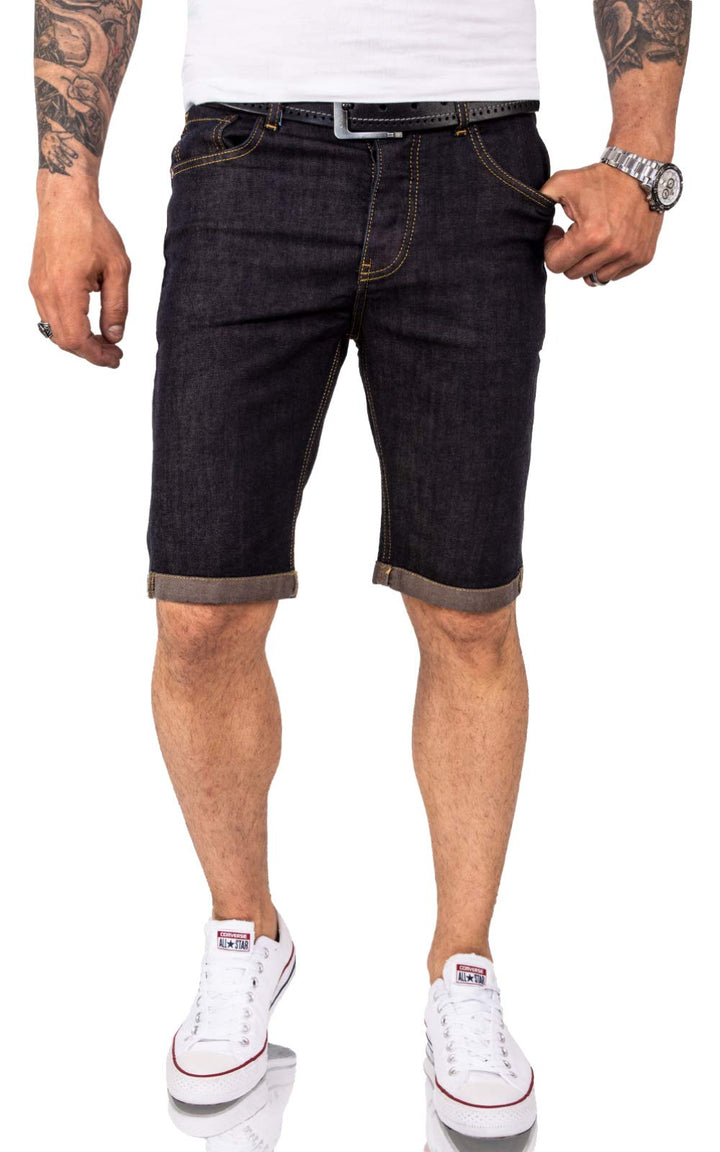 Rock Creek Herren Shorts Jeansshorts Denim M50 29W Dunkelblau - Rc-2206, 29W Dunkelblau - Rc-2206