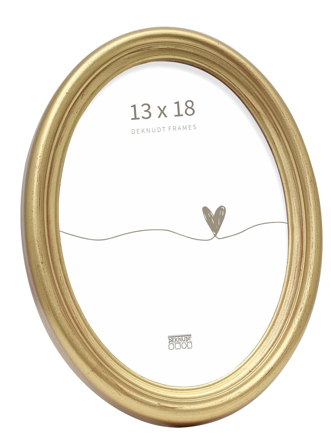 Deknudt Rahmen S100A3-13.0X18.0 Goldfarbe 13 x 18 cm Gold, 13 x 18 cm Gold