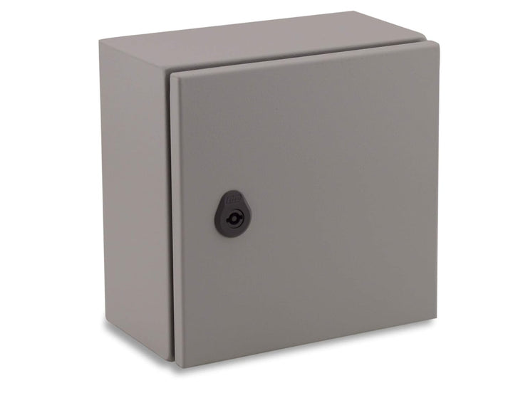 Schaltschrank Stahlblech Wandgehäuse Treva IP66 250x250x150mm BOXEXPERT, 250x250x150mm