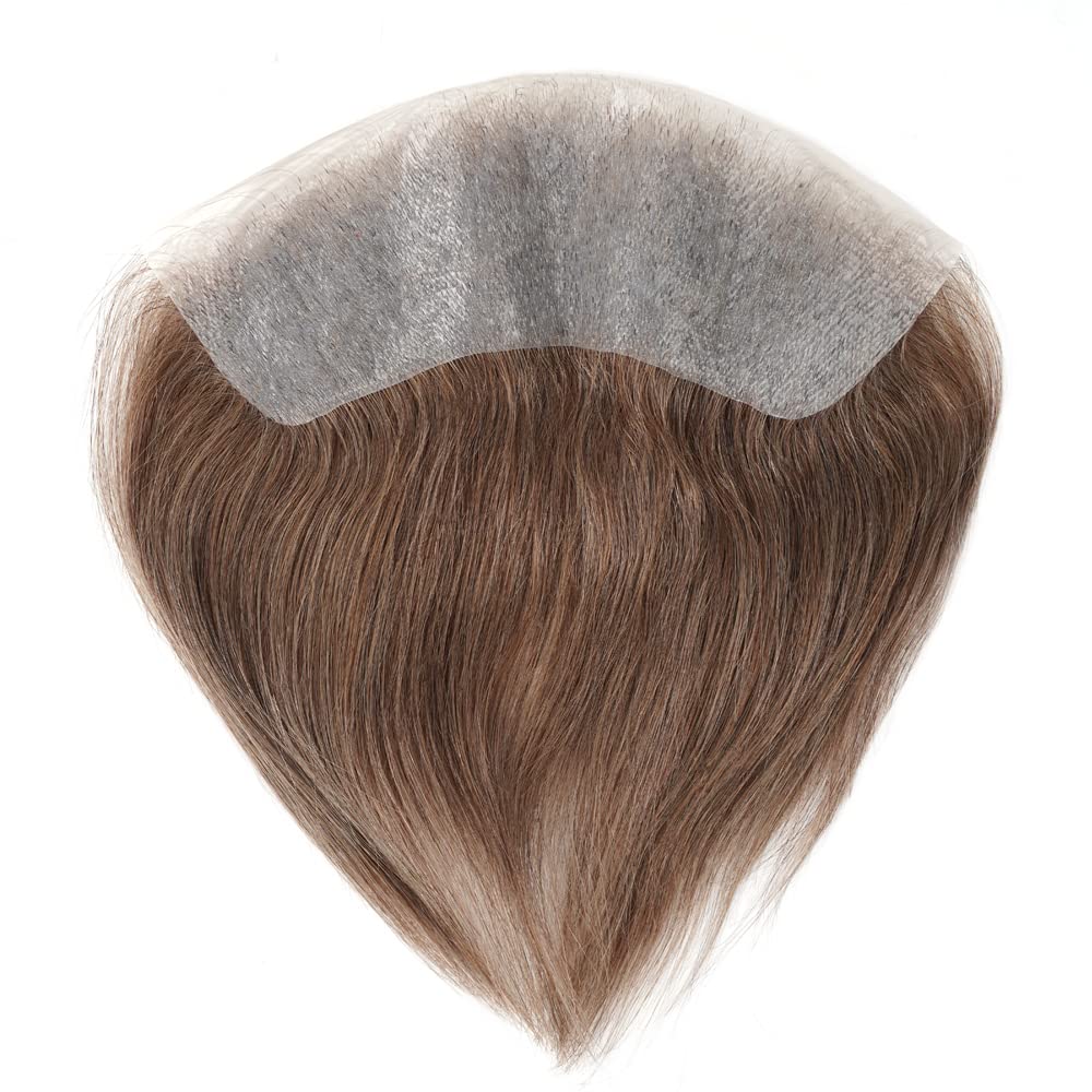Lordhair Toupet Herren,100% Europäisches Echthaar Herren Toupet Echthaar,V-LOOP Skin Toupet Herren,T