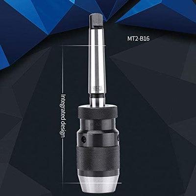 1/2"0-13mm Bohrfutter MT2-B16 Selbstspannende Spannfutter Drehmaschine + Adapter Bohrfutter + Adapte