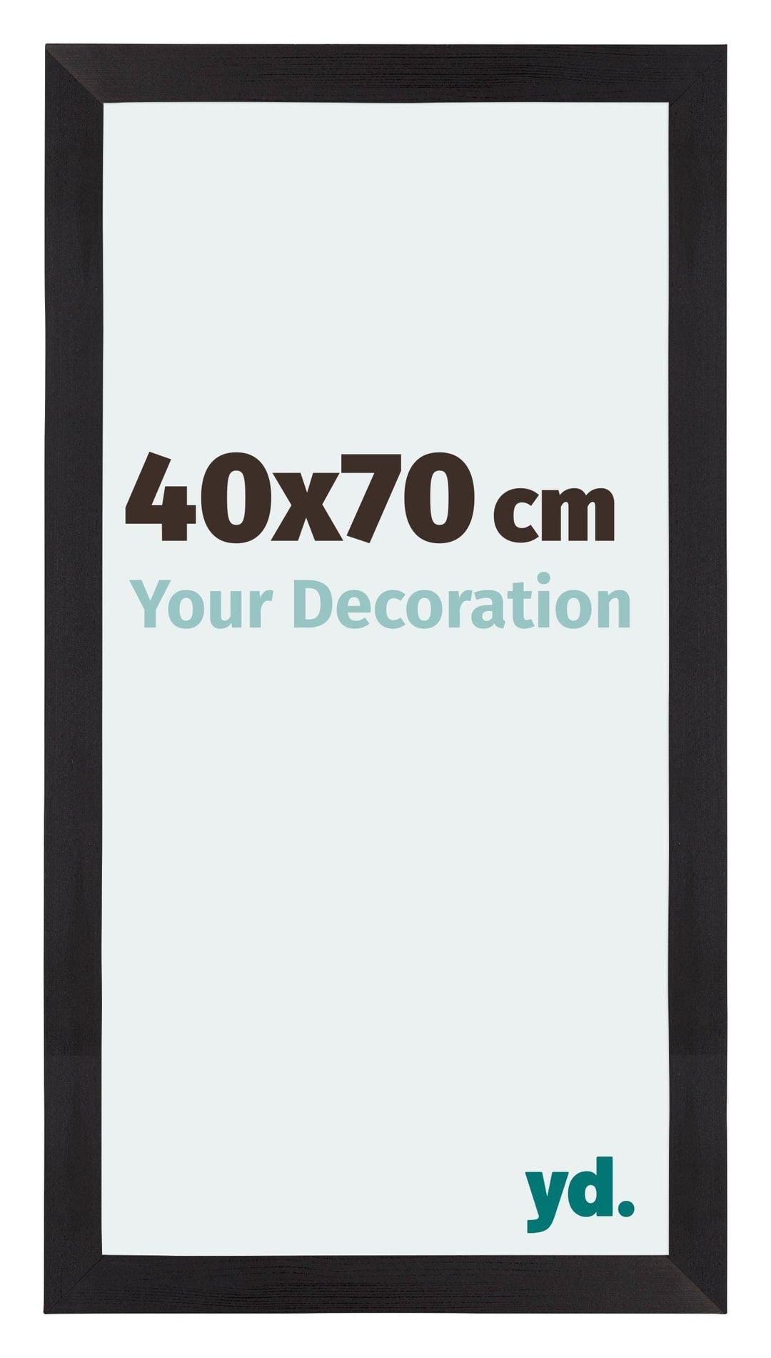 yd. Your Decoration - Bilderrahmen 40x70 cm - Bilderrahmen aus MDF mit Acrylglas - Antireflex - Ausg