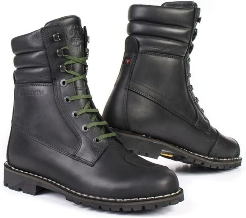 STYLMARTIN Unisex Yu'rok Blackmoto boot, Schwarz