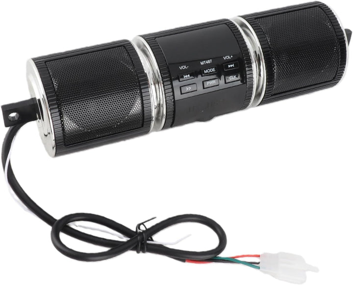 Suuonee Motorrad Audiosysteme, universelle wasserdichte Bluetooth Motorrad Stereo Lautsprecher Bluet