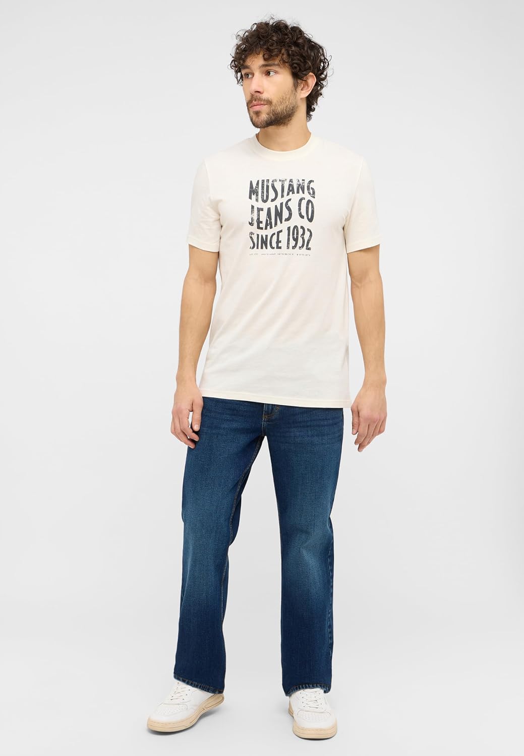 MUSTANG Jeans Herren Stretch Big Sur Regular Fit Jeanshose Hose Denim Blau Schwarz 30 31 32 33 34 36