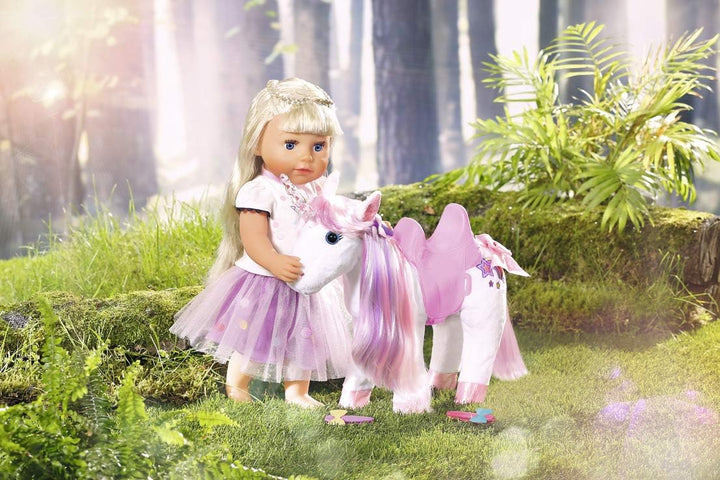 BABY born 828854 Animal Friends Einhorn Puppenzubehör 43 cm, bunt