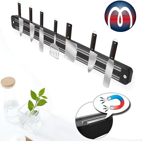 Messer Magnetleiste/Magnet Messerhalter Messerleiste Professional extra stark aus Kunststoff 35/50 c