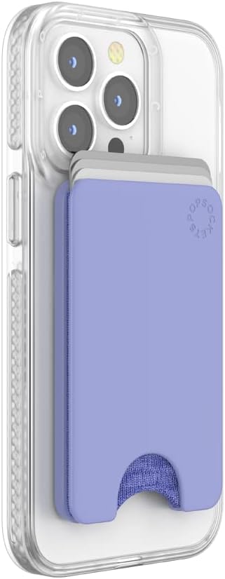 Popsockets: PopWallet für MagSafe - Schlanker, Repositionierbar Kartenhalter für Smartphones und Hül