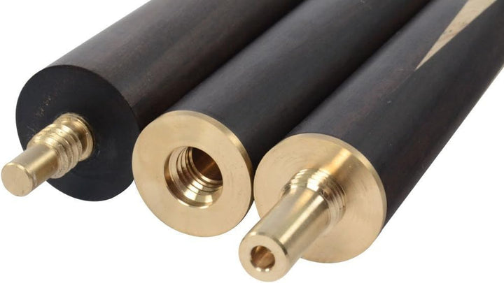 CUESOUL Klassische Handgemachte 57 Zoll Palisander 3/4 Stück Snooker Queue + Köcher und Erweiterung