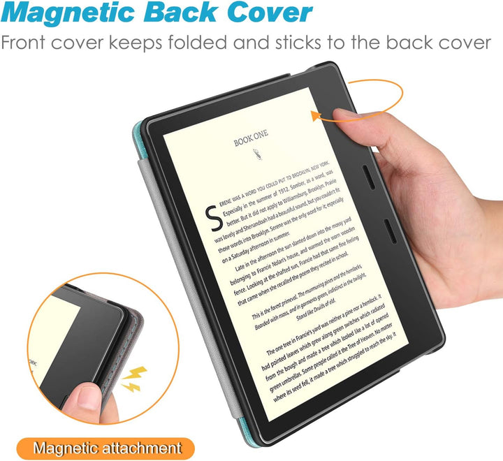 CASEBOT Hülle kompatibel für Kindle Oasis 10. Generation (2019 Modell) und 9. Generation (2017 Model