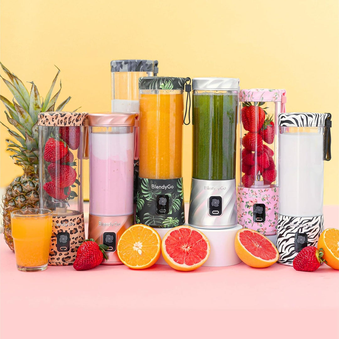 BlendyGo 3 Tragbarer Mixer, Blender, Mini Standmixer, 550 ml, Smoothie maker, Mixer smoothie maker t