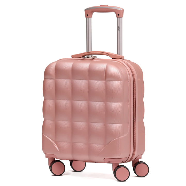 Flight Knight Bubble Suitcase - Ryanair easyJet Jet2 Approved - 8 Wheel Carry Cabin Hardcase 45x36x2