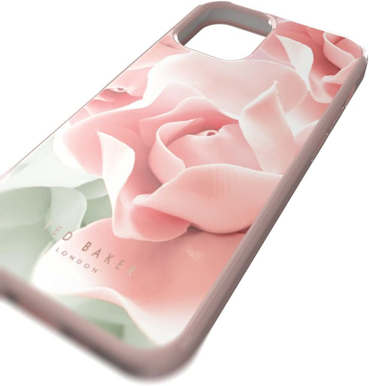 Ted Baker Schutzhülle für iPhone 13 Pro (stossfest, Porzellanrosa)