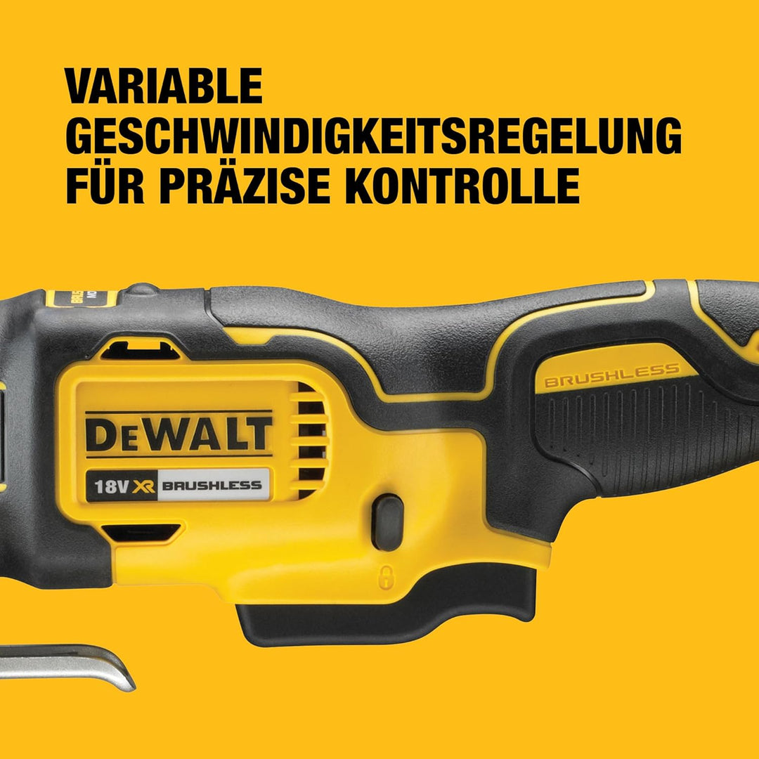 Dewalt 18 Volt oszillierendes Akku Multi-Tool DCS355NT (bürstenloser Motor, werkzeugloser Zubehörwec