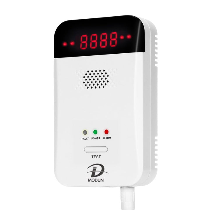 Gasmelder, LPG | Erdgas | Kohlegas-Lecksucher, Plug-in-Sensor-Gasmonitor mit akustischem Alarm und L