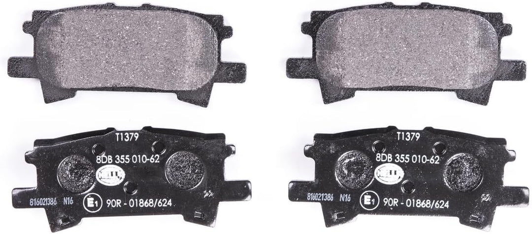HELLA PAGID 8DB 355 010-621 Bremsbelagsatz - T1379 - Dicke/Stärke: 15.2mm - Bremssystem: Sumitomo -