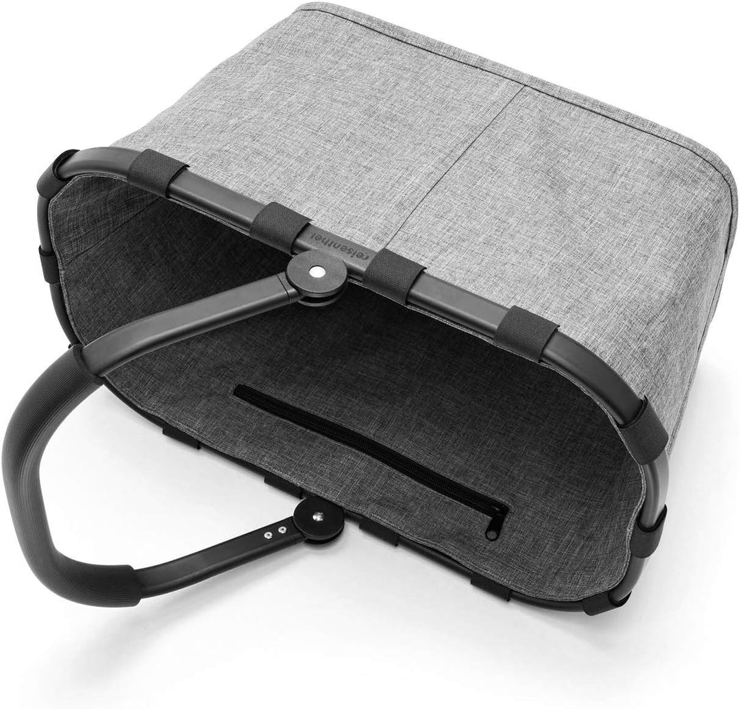 Set carrybag BK, thermocase OY, SBKOY Einkaufskorb mit Kleiner K?hltasche, Twist Silver + Black (705