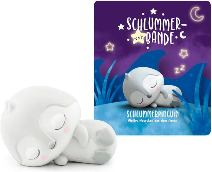 tonies Hörfigur für Toniebox, Schlummerbande - Schlummerpinguin - Weisses Rauschen aus dem Ozean, Hö