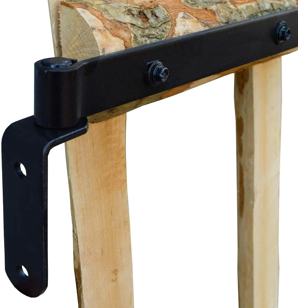 vidaXL Zauntor 100x60cm Haselnussholz Gartentor Hoftor Staketenzaun Tor Tür 100 x 60 cm, 100 x 60 cm