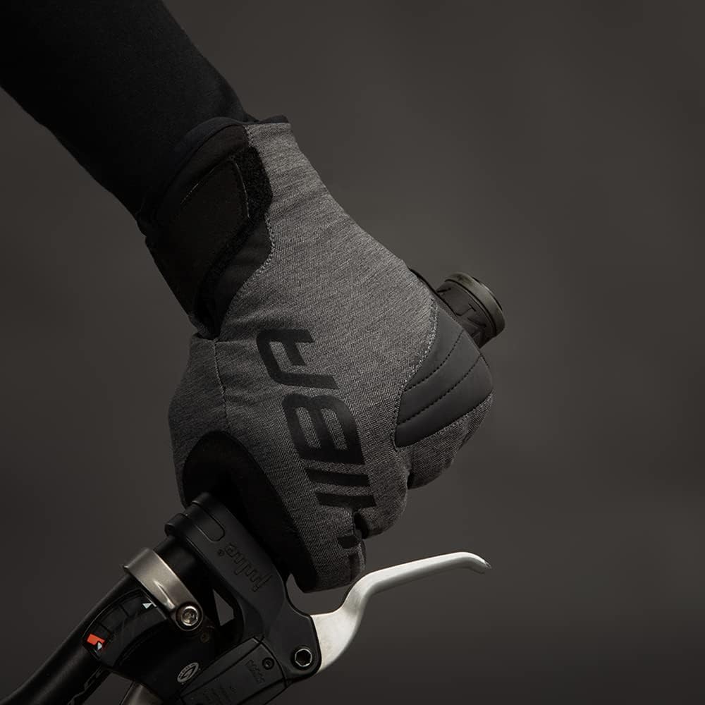 Chiba BioXCell Light Winter Fahrrad Handschuhe gelb/schwarz 2023 XS (6), XS (6)