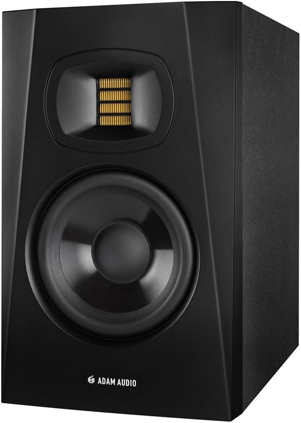 Adam Audio T5 V 12,7 cm Active Nearfield Monitor (Single) mit Mikrofaser und gratis everythingmusic