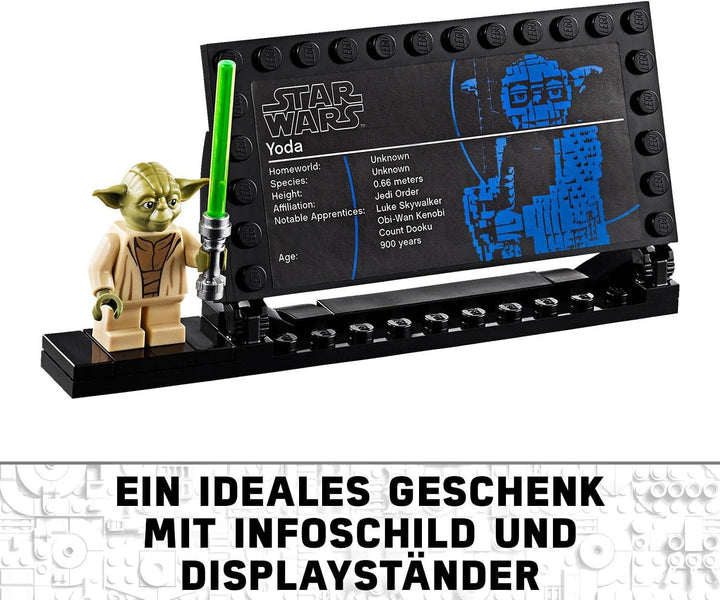 LEGO 75255 Star Wars TM Yoda™ Optimierte Verpackung Bauset, Optimierte Verpackung Bauset