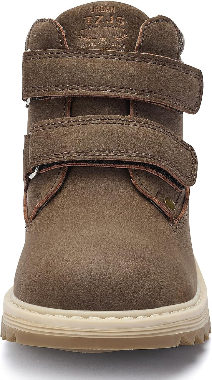 TZJS Unisex Kinder Klassische Stiefel Jungen Mädchen Baby Winterstiefel Mit Klettverschluss Wasserdi