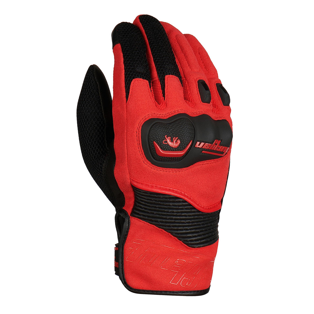 Furygan Men's Dust MOTORRADHANDSCHUHE L EU noir/rouge, L EU noir/rouge