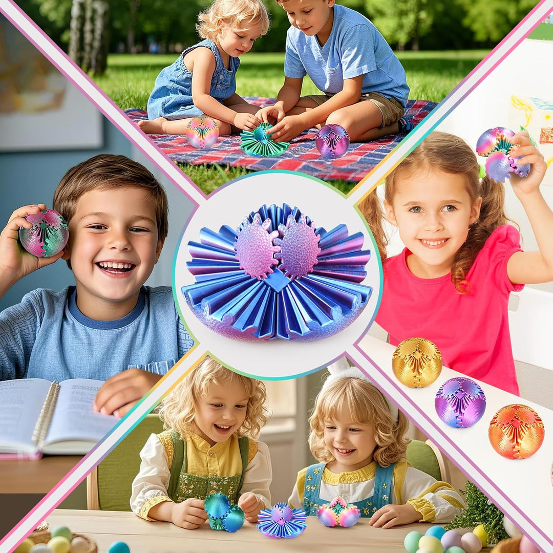 Gear Ball Fidget Spielzeug Steampunk Zahnrad Kugel Stressabbau Sensorisches Spielzeug autistische Ki