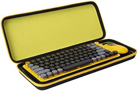 Aenllosi Hart Tragen Tasche Hülle für Logitech POP ICON Combo/Pop Keys Mechanische kabellose Tastatu