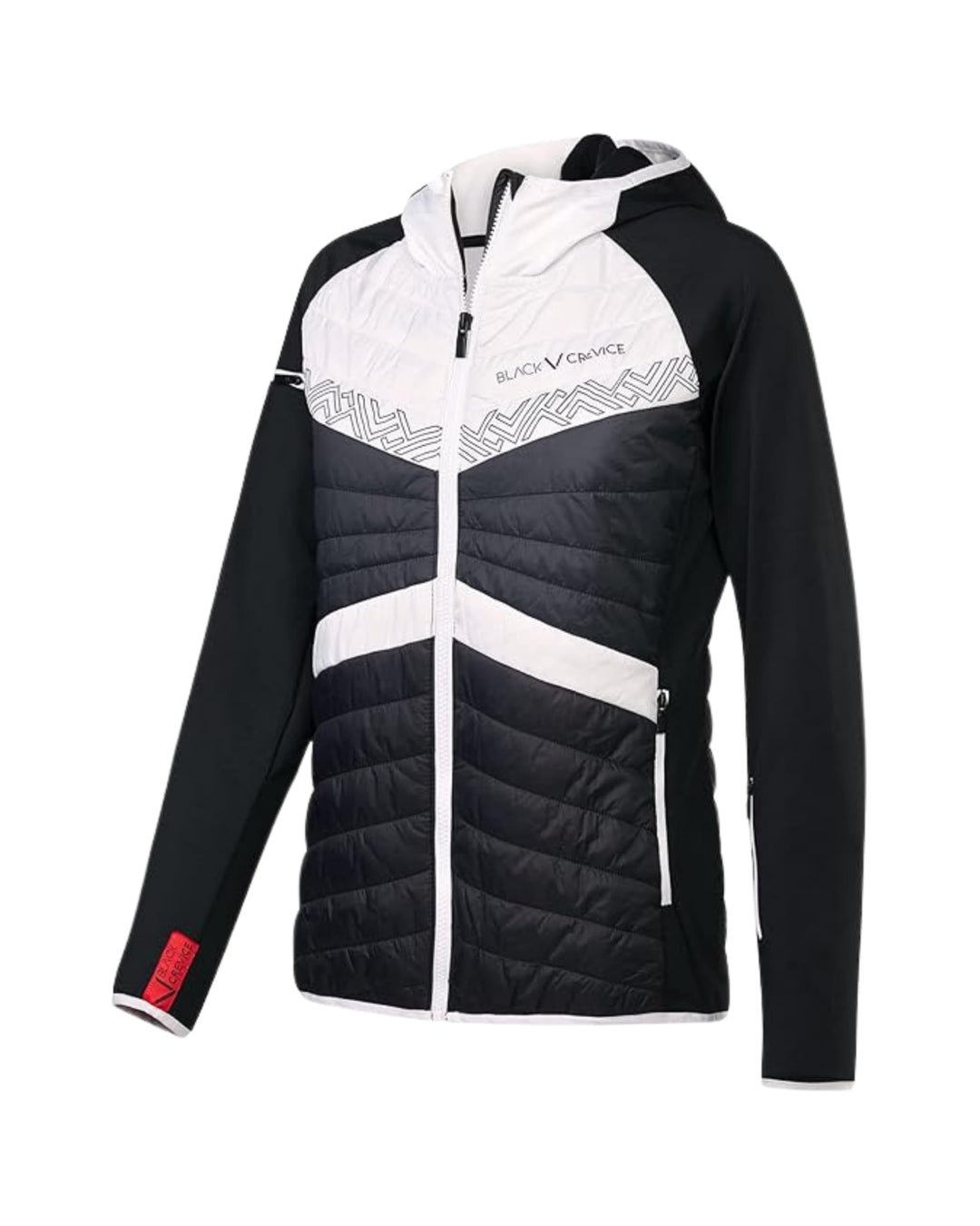 Black Crevice Damen Skitourenjacke I Hochwertige Winterjacke Damen aus 100% Nylon/88% PES & 12% Span