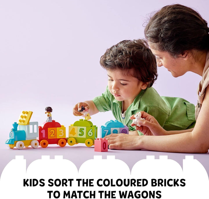 LEGO DUPLO My First Number Train - Learn to Count 10954 Building Toy; Introduce Toddlers to Numbers