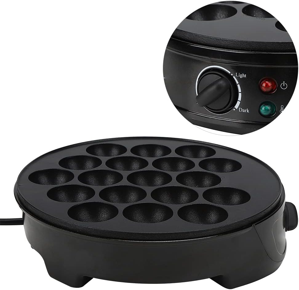 TOPINCN Takoyaki-Maker, Haushalts-Takoyaki-Maschine, Kuchenformen für Takoyaki-Oktopusbällchen, Mini