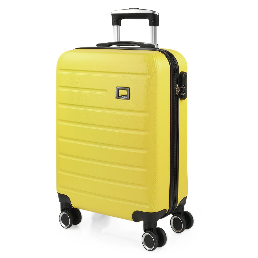 SKPAT - Handgepäck Koffer Trolley - Reisekoffer Mit Rollen und Reisekoffer Hartschalenkoffer für Vie