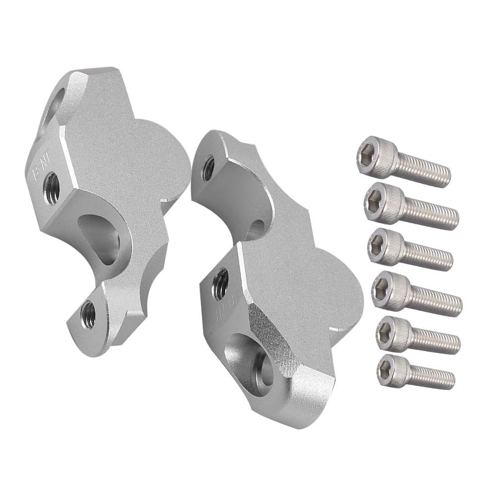 KIMISS Motorrad Lenkstange klemmt Riser Mount Hebe Lenkerklemme Motorrad Lenkerklemmen CNC für R Nin