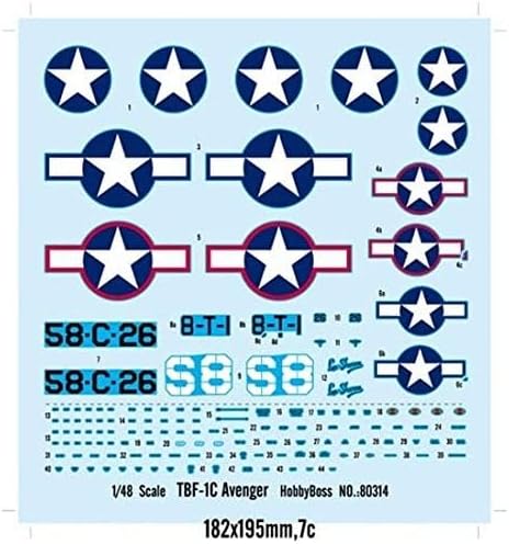 Hobby Boss 80314 Modellbausatz Grumman TBF-1C Avenger