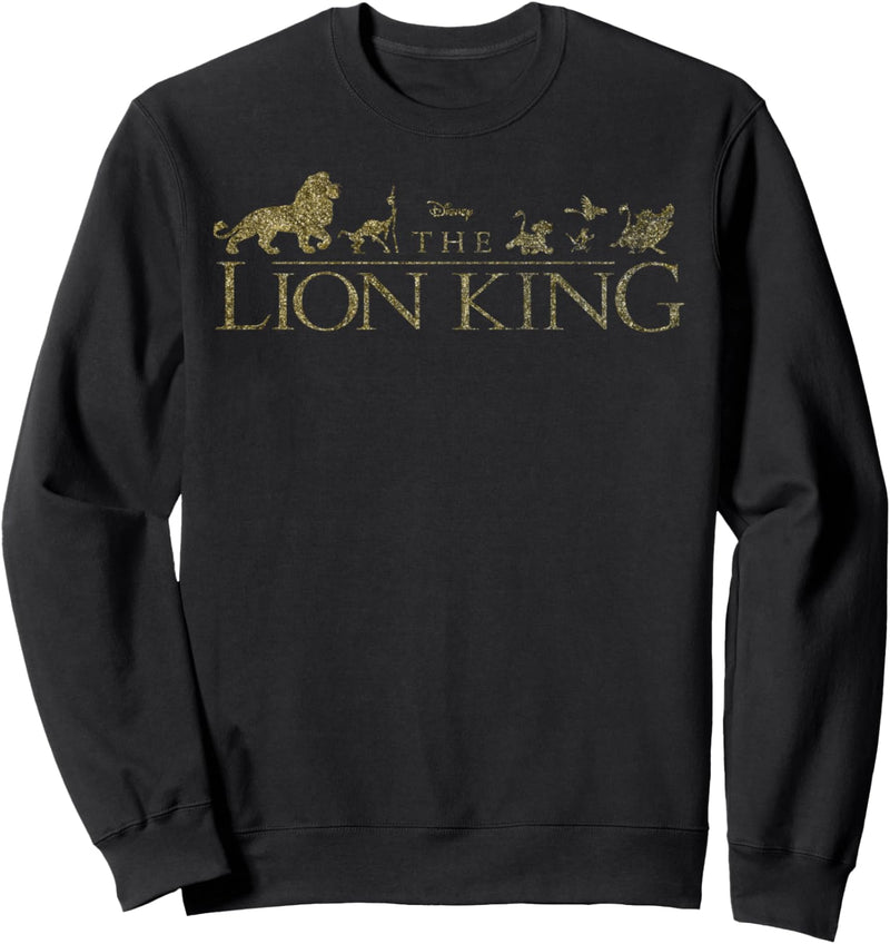 Disney The Lion King Distressed Title Logo Sweatshirt