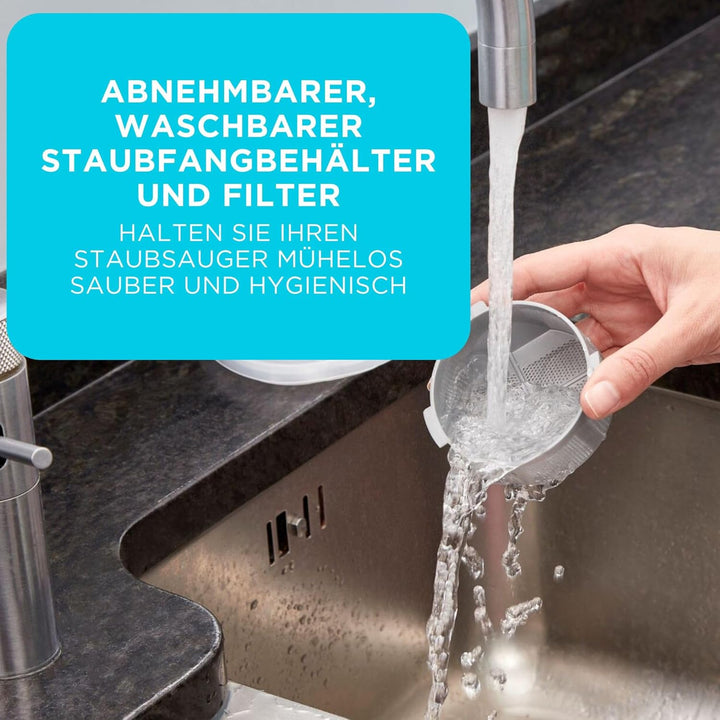BLACK+DECKER dustbuster 3.6V kabelloser Akku-Handstaubsauger, NVC115JL-QW Handheld, Handheld