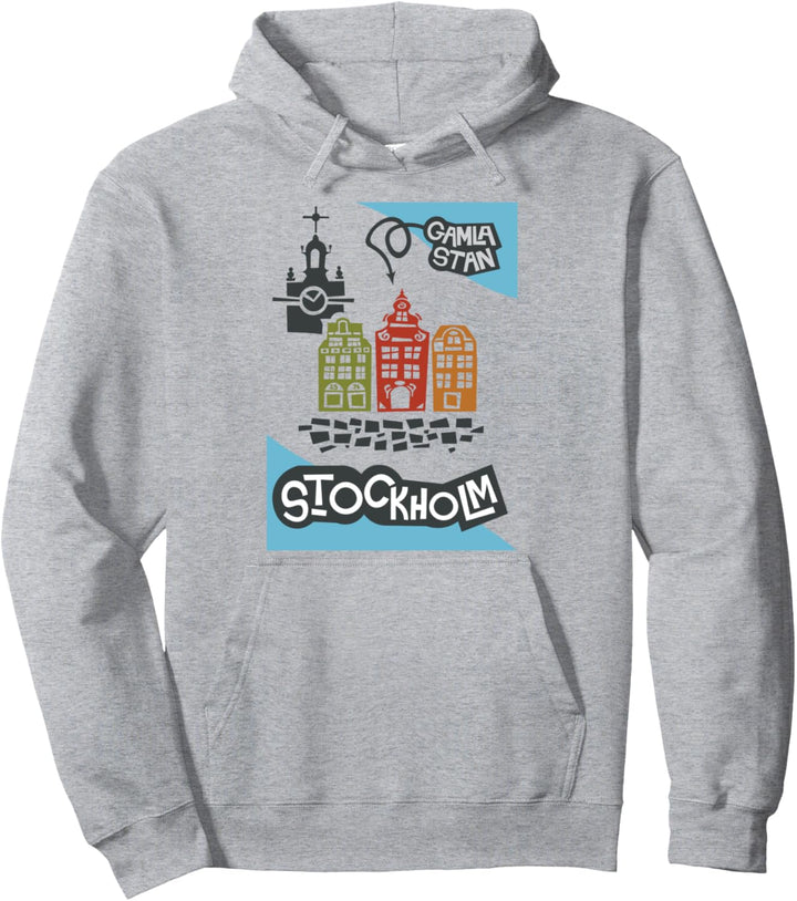 Gamla Stan Stockholm Pullover Hoodie